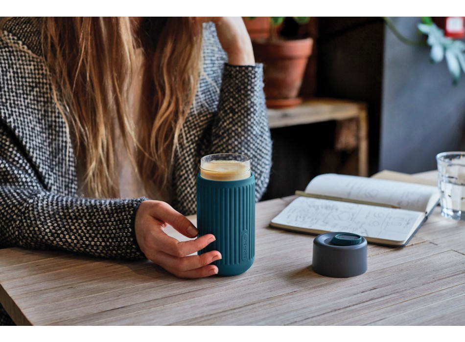 Bicchiere da viaggio Black+Blum in vetro 340ML FullGadgets.com