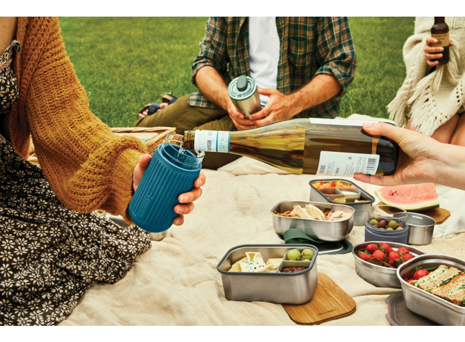 Bicchiere da viaggio Black+Blum in vetro 340ML FullGadgets.com