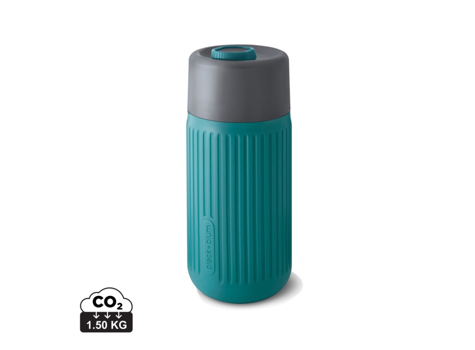 Bicchiere da viaggio Black+Blum in vetro 340ml FullGadgets.com