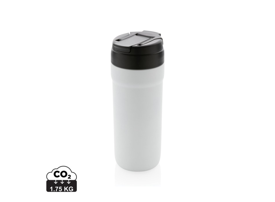 Bicchiere in acciaio riciclato RCS con tappo caldo/freddo FullGadgets.com