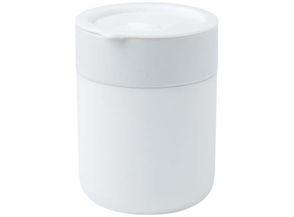 Bicchiere in ceramica con involucro in silicone e coperchio in plastica da 330 ml Java FullGadgets.com