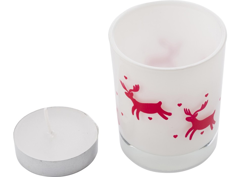 Bicchiere in cristallo con candela Kirsten FullGadgets.com