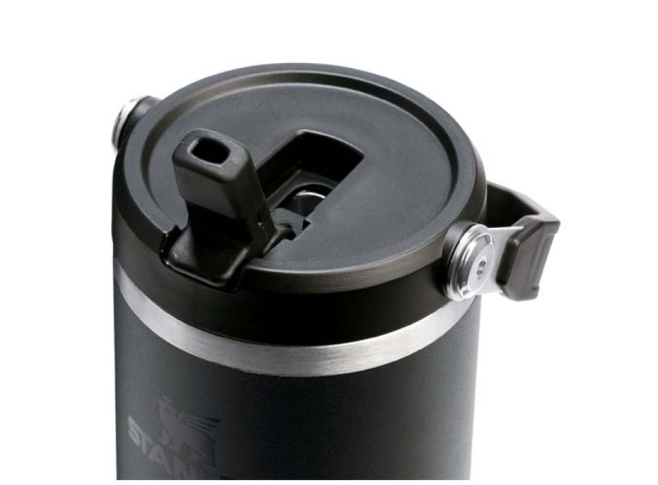 Bicchiere isolato Stanley IceFlow™ 2.0 da 890 ml in acciaio inox con cannuccia ribaltabile FullGadgets.com