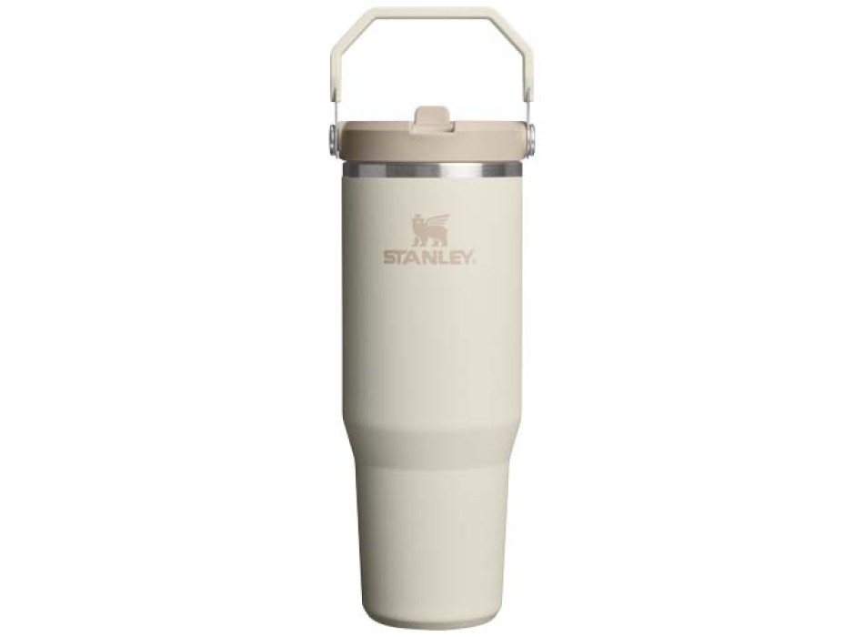 Bicchiere isolato Stanley IceFlow™ 2.0 da 890 ml in acciaio inox con cannuccia ribaltabile FullGadgets.com