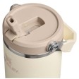 Bicchiere isolato Stanley IceFlow™ 2.0 da 890 ml in acciaio inox con cannuccia ribaltabile FullGadgets.com