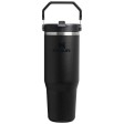 Bicchiere isolato Stanley IceFlow™ 2.0 da 890 ml in acciaio inox con cannuccia ribaltabile FullGadgets.com