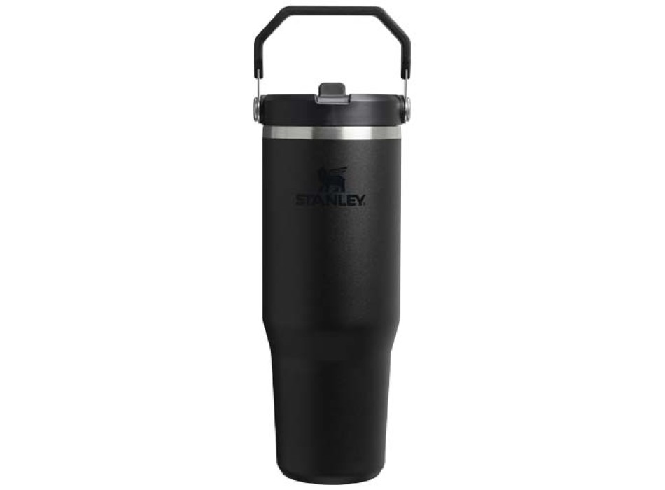 Bicchiere isolato Stanley IceFlow™ 2.0 da 890 ml in acciaio inox con cannuccia ribaltabile FullGadgets.com
