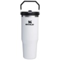 Bicchiere isolato Stanley IceFlow™ 2.0 da 890 ml in acciaio inox con cannuccia ribaltabile