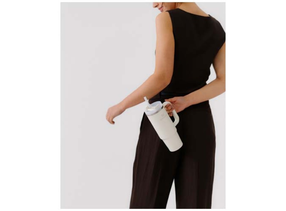 Bicchiere isolato Stanley Quencher® H2.0 FlowState™ 890 ml in acciaio inox riciclato FullGadgets.com