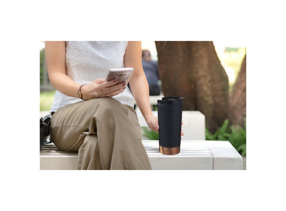 Bicchiere Peeta con isolamento sottovuoto in rame da 500 ml FullGadgets.com