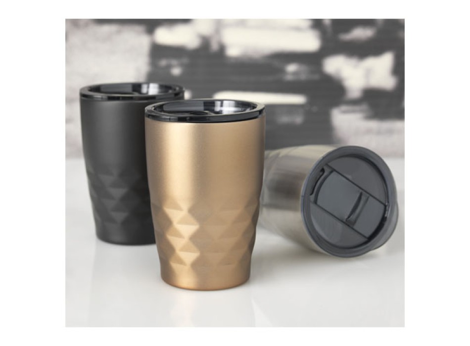 Bicchiere termico con isolamento sottovuoto Geo da 350 ml FullGadgets.com