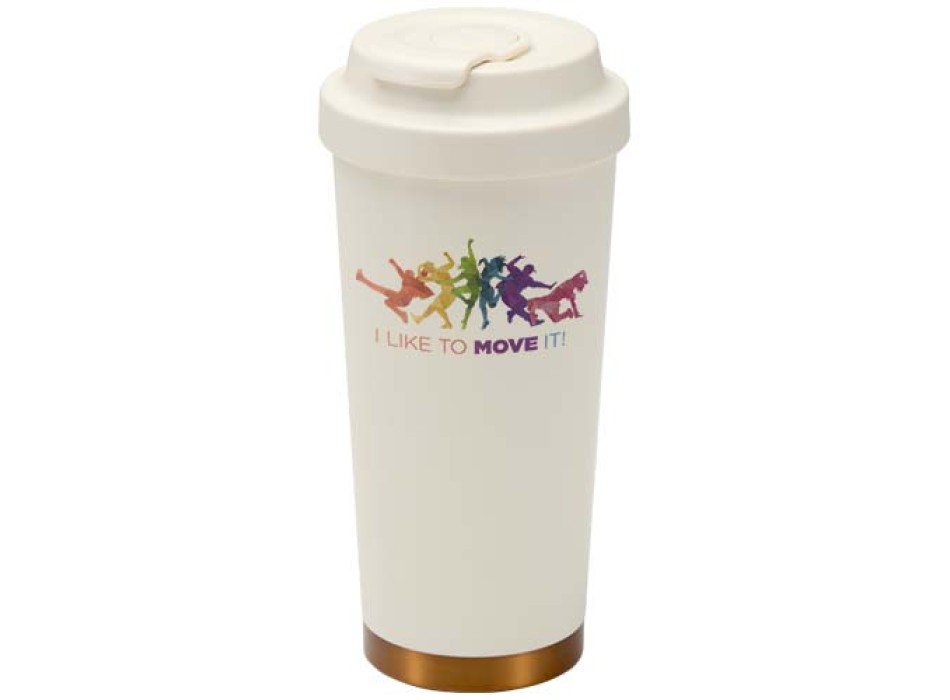 Bicchiere termico da 480 ml in acciaio inossidabile riciclato RCS a doppia parete Hampton FullGadgets.com