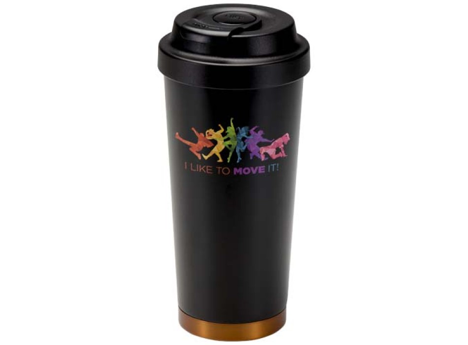 Bicchiere termico da 480 ml in acciaio inossidabile riciclato RCS a doppia parete Hampton FullGadgets.com