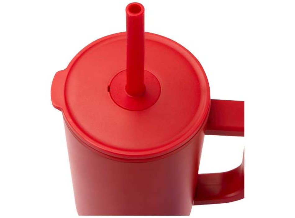 Bicchiere termico da 900 ml certificato RCS con cannuccia in silicone Brady FullGadgets.com