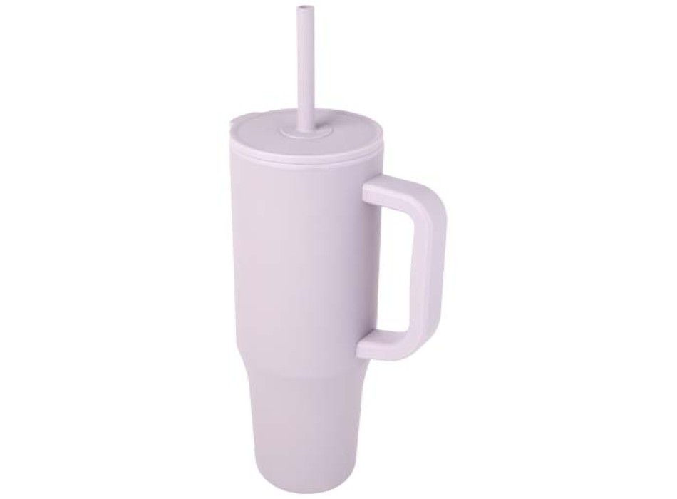 Bicchiere termico da 900 ml certificato RCS con cannuccia in silicone Brady FullGadgets.com