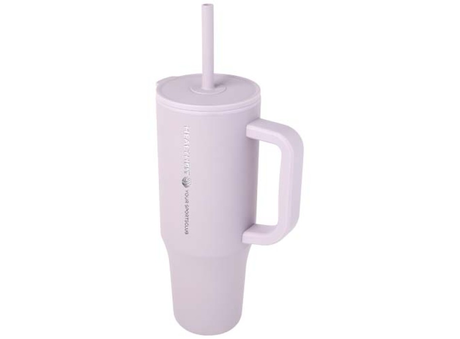 Bicchiere termico da 900 ml certificato RCS con cannuccia in silicone Brady FullGadgets.com