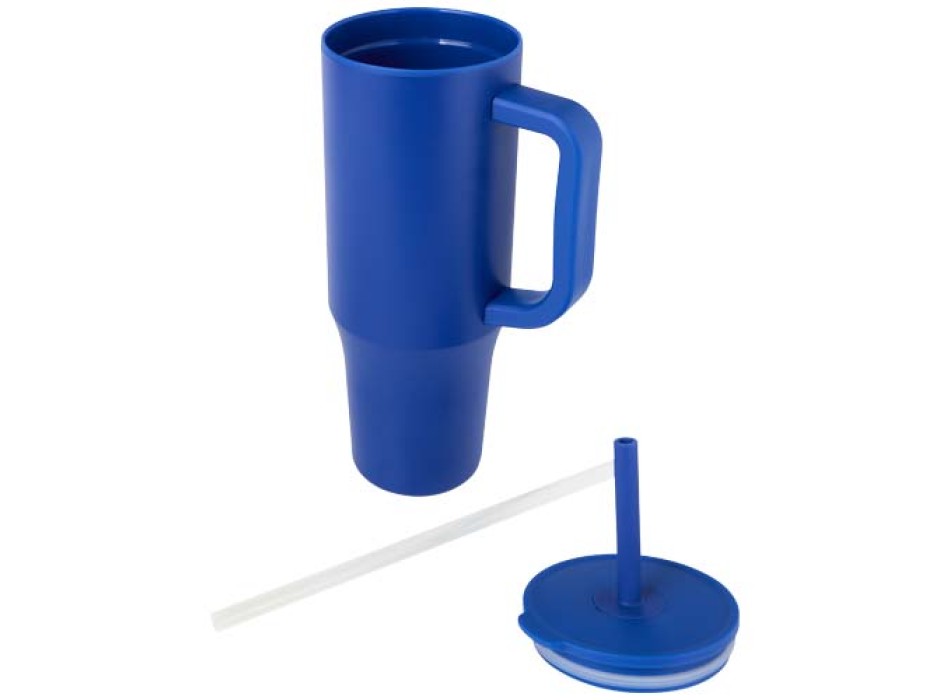 Bicchiere termico da 900 ml certificato RCS con cannuccia in silicone Brady FullGadgets.com