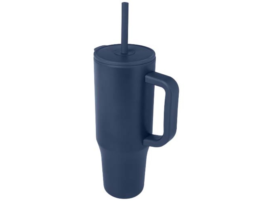Bicchiere termico da 900 ml certificato RCS con cannuccia in silicone Brady FullGadgets.com