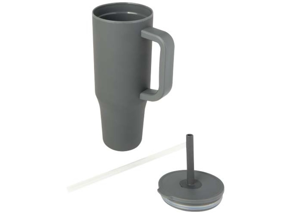 Bicchiere termico da 900 ml certificato RCS con cannuccia in silicone Brady FullGadgets.com