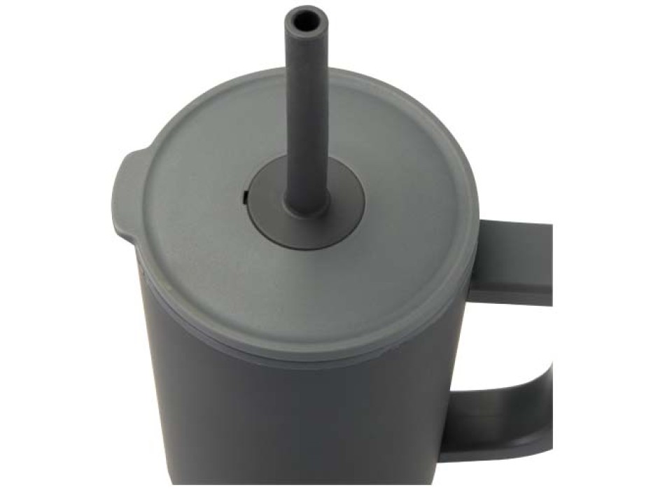 Bicchiere termico da 900 ml certificato RCS con cannuccia in silicone Brady FullGadgets.com