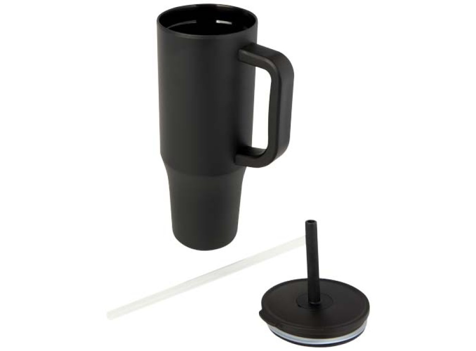 Bicchiere termico da 900 ml certificato RCS con cannuccia in silicone Brady FullGadgets.com