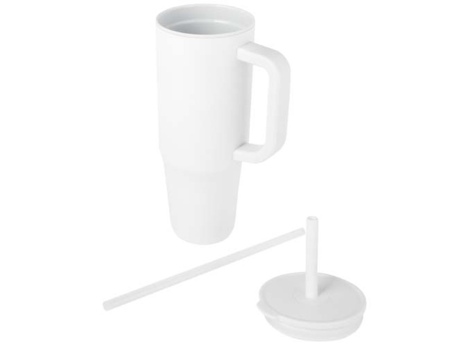 Bicchiere termico da 900 ml certificato RCS con cannuccia in silicone Brady FullGadgets.com