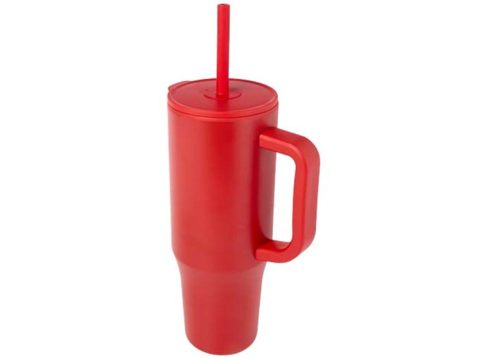 Bicchiere termico da 900 ml certificato RCS con cannuccia in silicone Brady FullGadgets.com