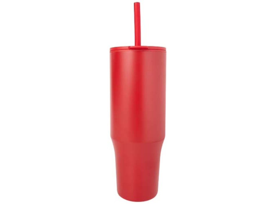 Bicchiere termico da 900 ml certificato RCS con cannuccia in silicone Brady FullGadgets.com