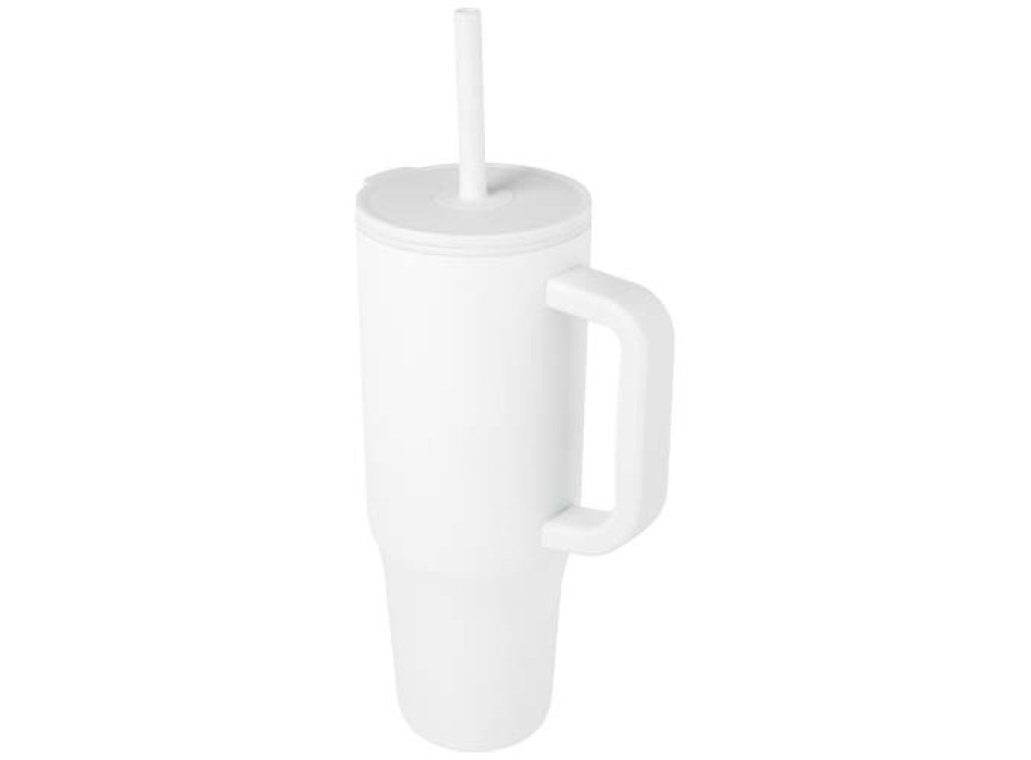 Bicchiere termico da 900 ml certificato RCS con cannuccia in silicone Brady FullGadgets.com