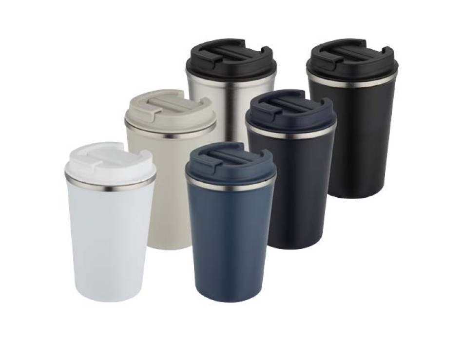 Bicchiere termico in acciaio inossidabile a doppia parete Newport da 350 ml  FullGadgets.com