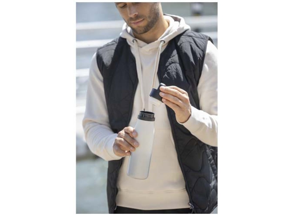 Bicchiere termico in acciaio inossidabile riciclato RCS a doppia parete da 500 ml SMART FullGadgets.com