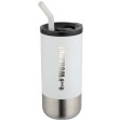 Bicchiere termico in materiale certificato RCS con cannuccia Grayson da 480 ml FullGadgets.com