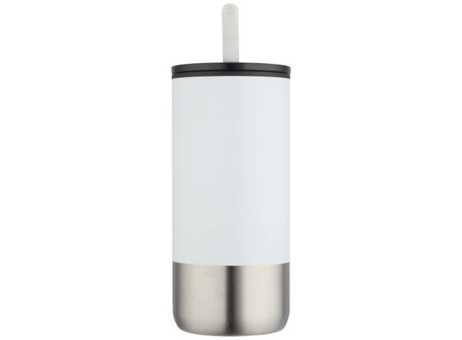 Bicchiere termico in materiale certificato RCS con cannuccia Grayson da 480 ml FullGadgets.com