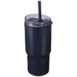 Bicchiere termico in materiale riciclato RCS a doppia parete con cannuccia da 540 ml Westin FullGadgets.com