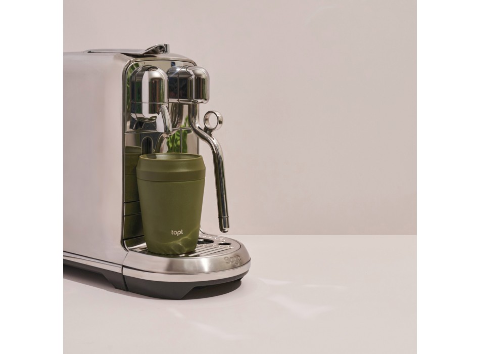 Bicchiere Topl in rAcciaio con tappo 360 brevettato 235ml FullGadgets.com