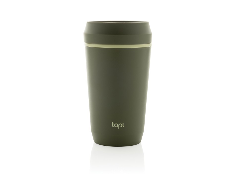 Bicchiere Topl in rPlastica con tappo 360 brevettato 354ml FullGadgets.com