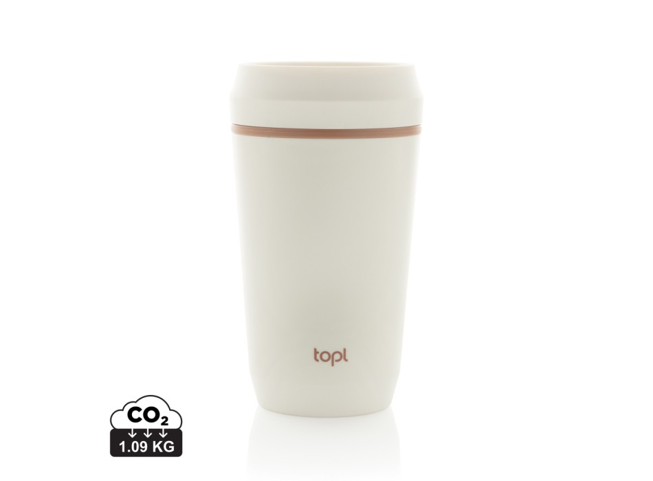 Bicchiere Topl in rPlastica con tappo 360 brevettato 354ml FullGadgets.com