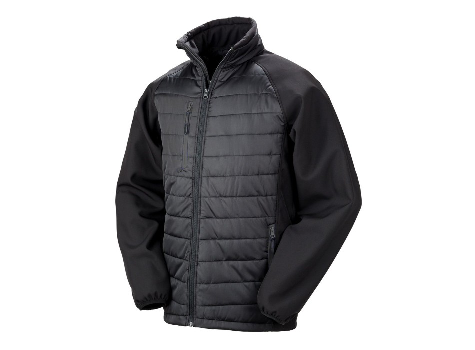 Black Compass Padded Softshell FullGadgets.com