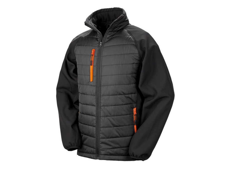 Black Compass Padded Softshell FullGadgets.com