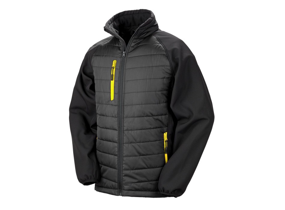 Black Compass Padded Softshell FullGadgets.com