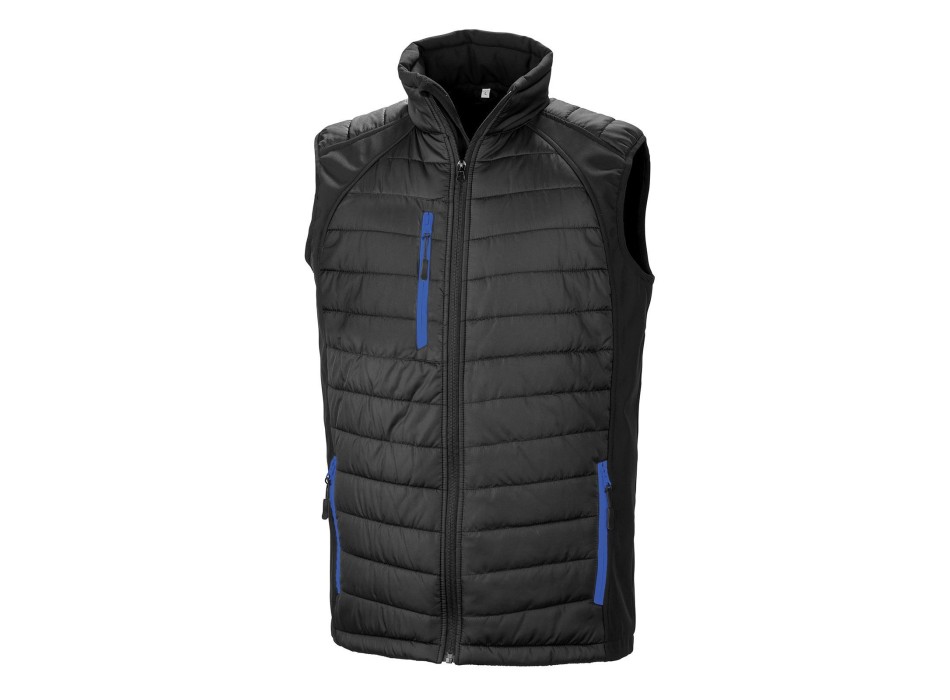 Black Compass Padded Softshell Gilet FullGadgets.com