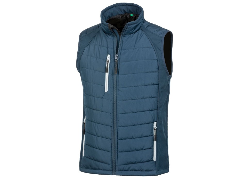 Black Compass Padded Softshell Gilet FullGadgets.com