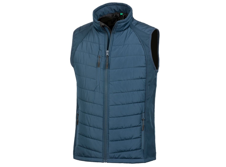 Black Compass Padded Softshell Gilet FullGadgets.com