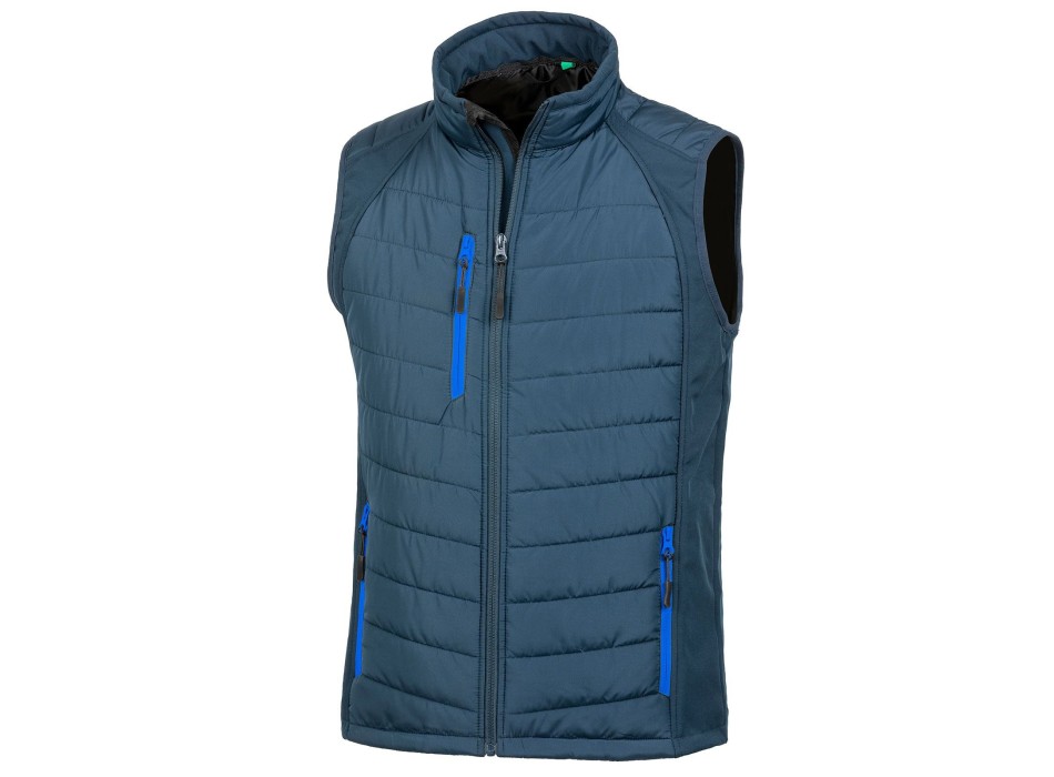 Black Compass Padded Softshell Gilet FullGadgets.com