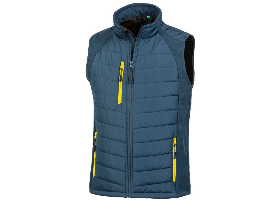 Black Compass Padded Softshell Gilet FullGadgets.com