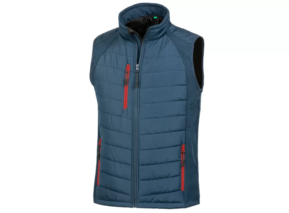Black Compass Padded Softshell Gilet FullGadgets.com