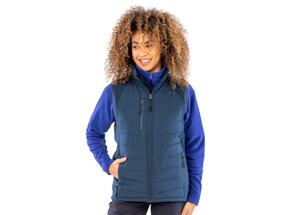 Black Compass Padded Softshell Gilet FullGadgets.com