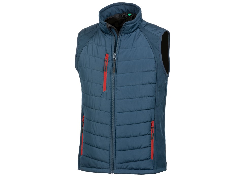 Black Compass Padded Softshell Gilet FullGadgets.com