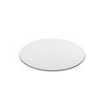 BLAIR ROUND. Tappetino per mouse rotondo con base in gomma
