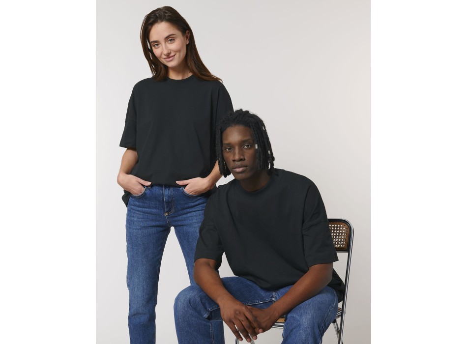 Blaster - La t-shirt unisex oversize con collo a bordo alto FullGadgets.com